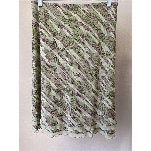 Liz Claiborne Emma James Vintage Y2K Midi Skirt Fairy Grunge Trendy 2000 Medium - Picture 1 of 8